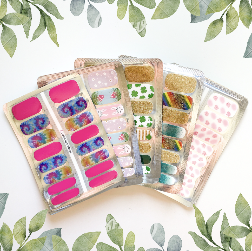 5pk Spring Nail Wraps $19 Shipped at Brad's Deals