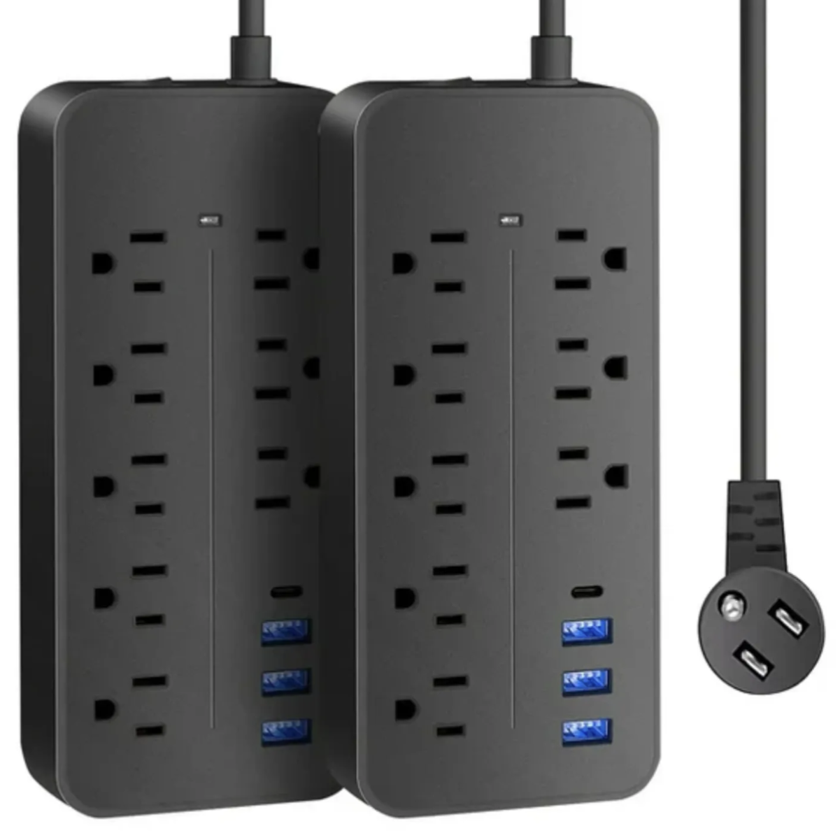2pk Multi-Port Surge Protectors $33 at Brad's Deals