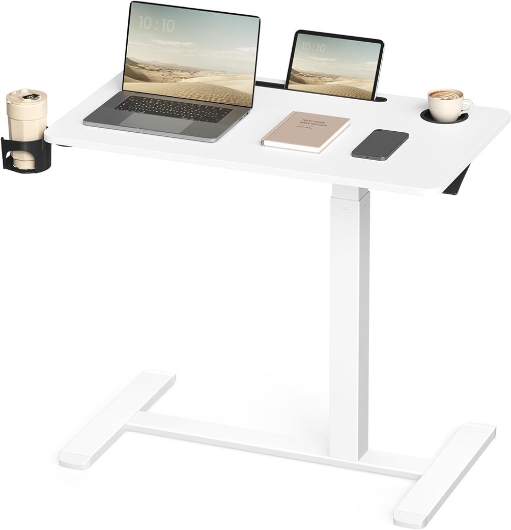 Mobile Standing Computer Desk $80 at Brad's Deals