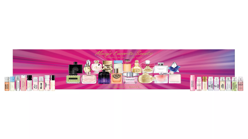 18pc Fragrance Sampler Set $15 at Brad's Deals