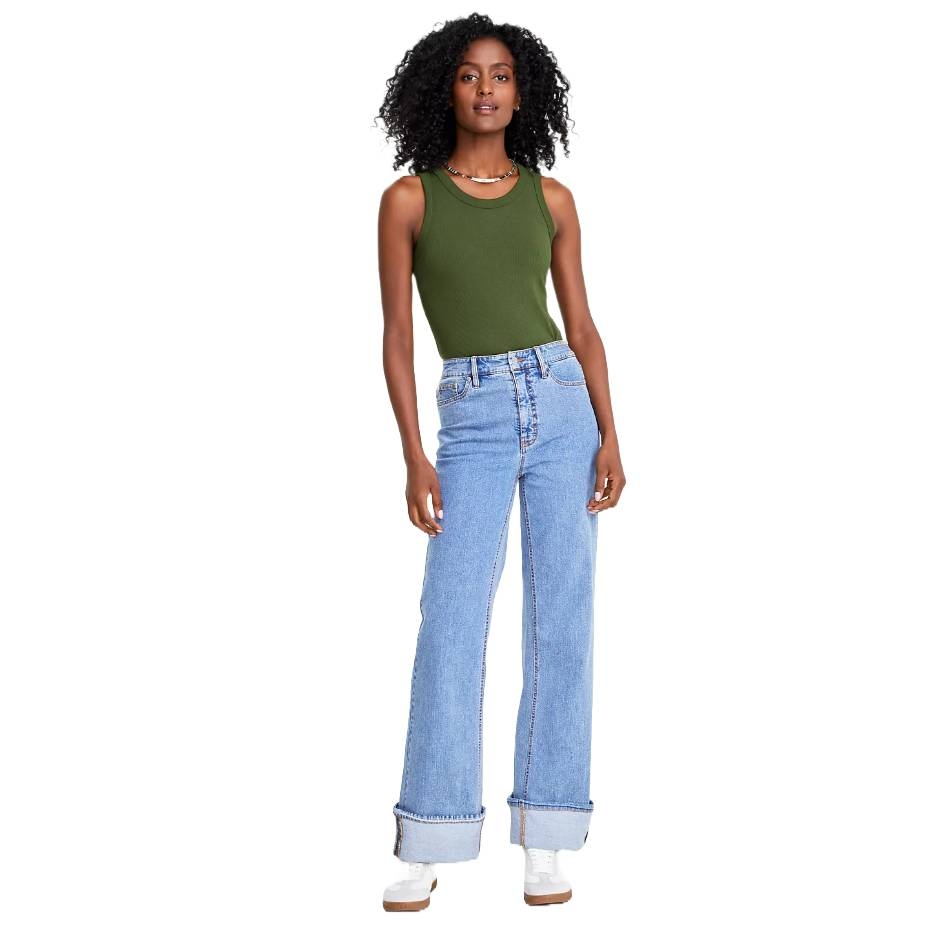 Macy's WideCuff Jeans 27 at Brad's Deals