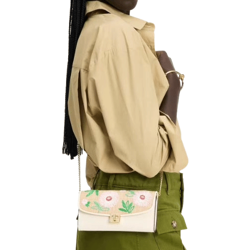 Kate Spade Floral Applique Crossbody $76