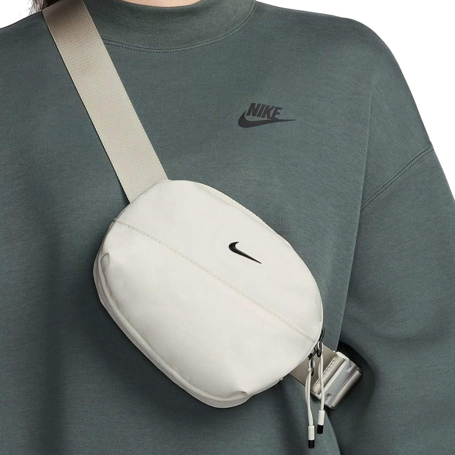 nike front strap bag