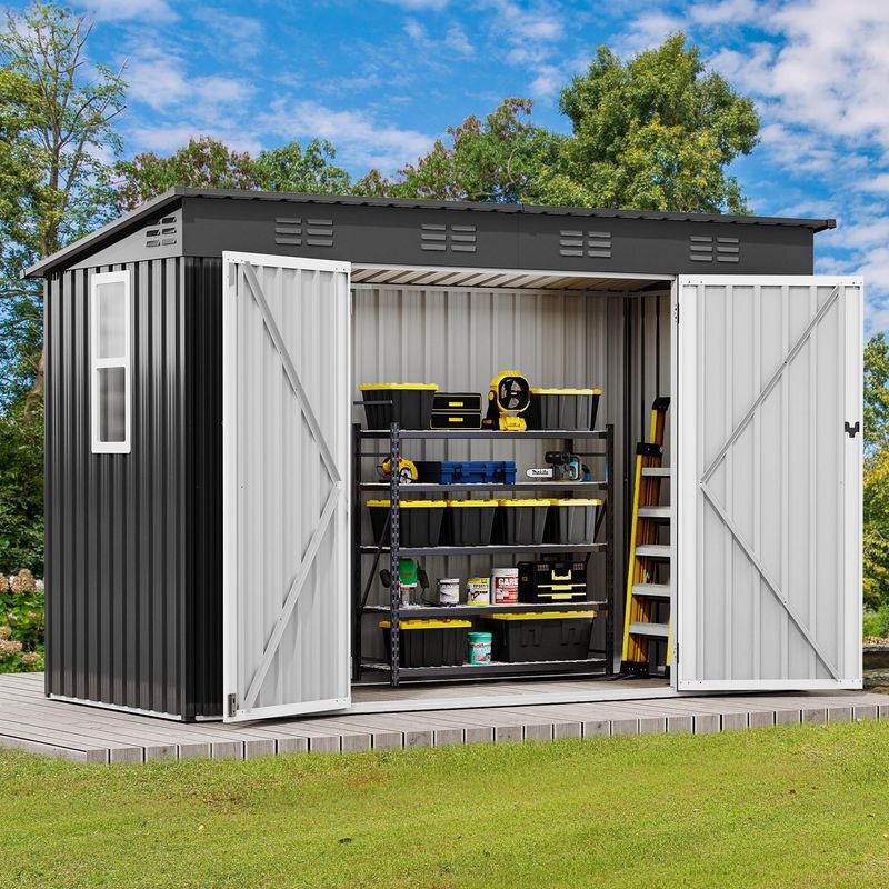 9' x 4' Steel Storage Shed $262 at Brad's Deals