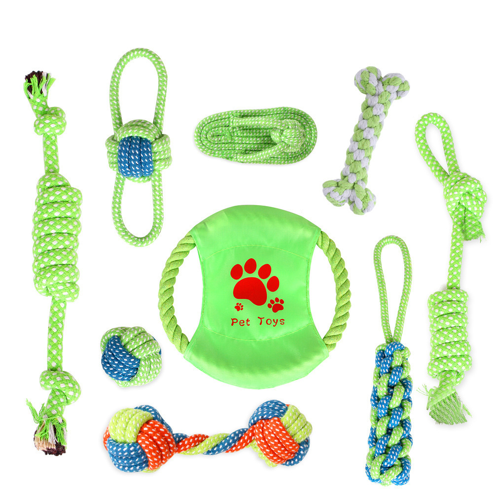9pc Dog Rope Toy Set $17 Shipped at Brad's Deals