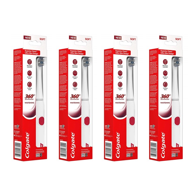 4pk Colgate Electric Toothbrushes $18 at Brad's Deals