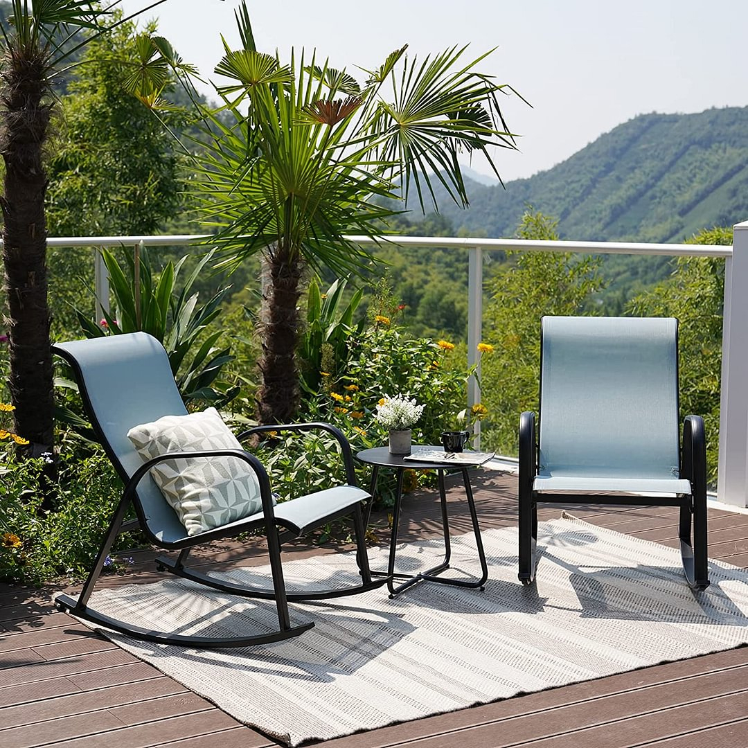 3pc Patio Rocking Set $207 Shipped at Brad's Deals