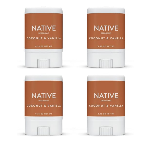 4pk Native Mini Deodorants $12 at Brad's Deals