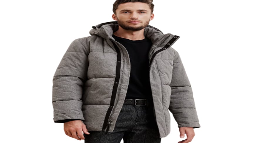 Banana Republic Factory Puffer Jacket $51 at Brad