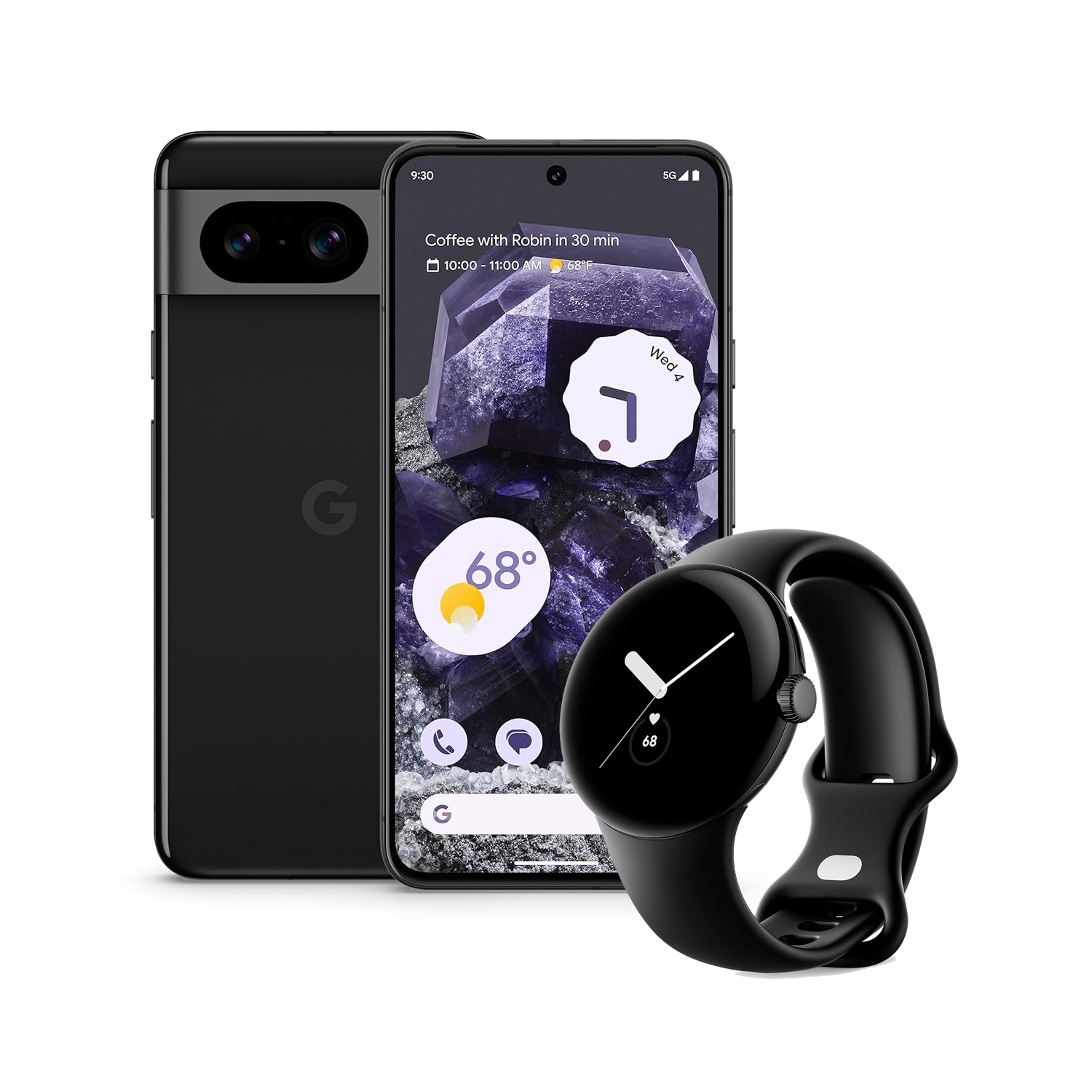 Pixel 8 + Pixel Watch 500 at Brad's Deals