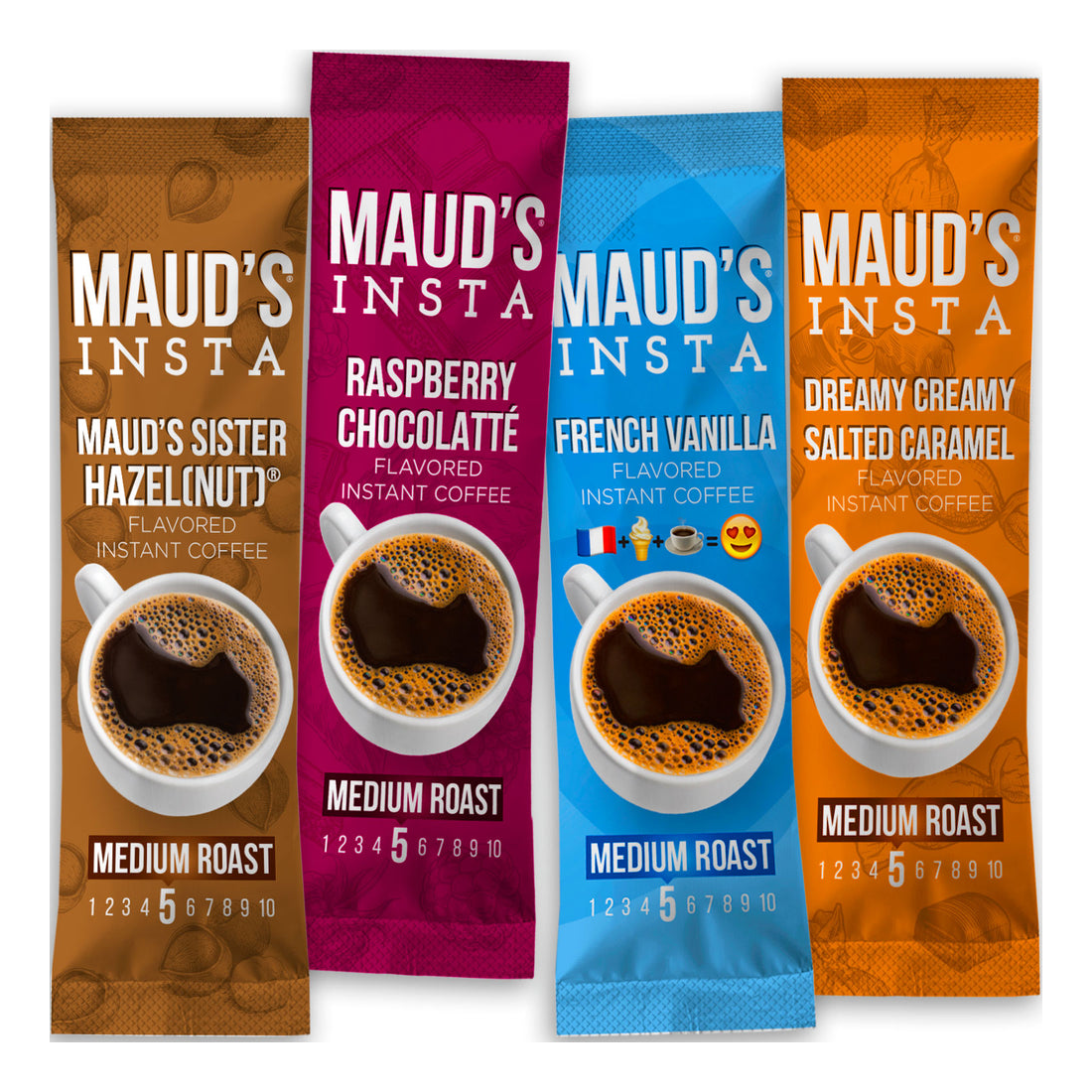Maud's Instant Coffee Sticks 10 Shipped