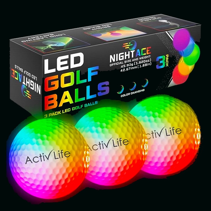 3pk LED Golf Balls 14 with Prime