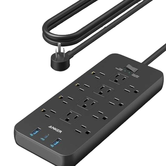 Anker 12-Outlet Surge Protector $20 at Brad's Deals