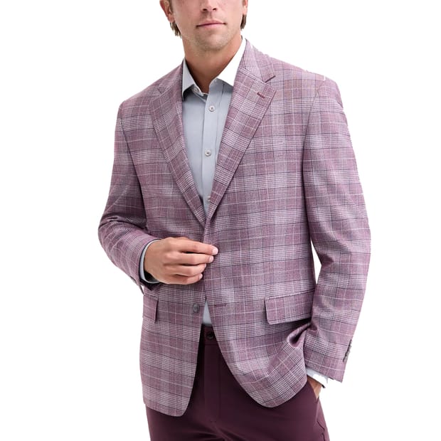 91% Off Michael Kors Plaid Sport Coat Just Dropped to $29.99