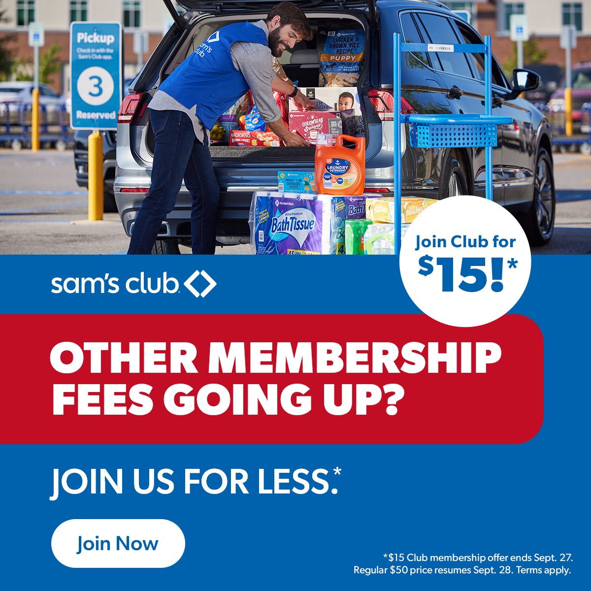 Sam's Club 1Year Membership 15
