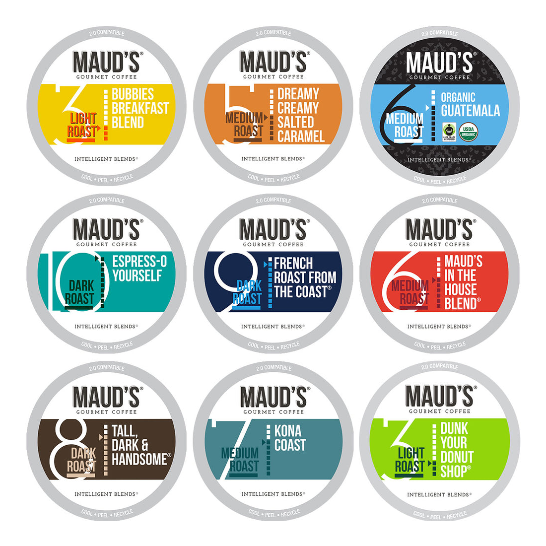 80ct Maud's Coffee Pod Variety Pack 28 at Brad's Deals