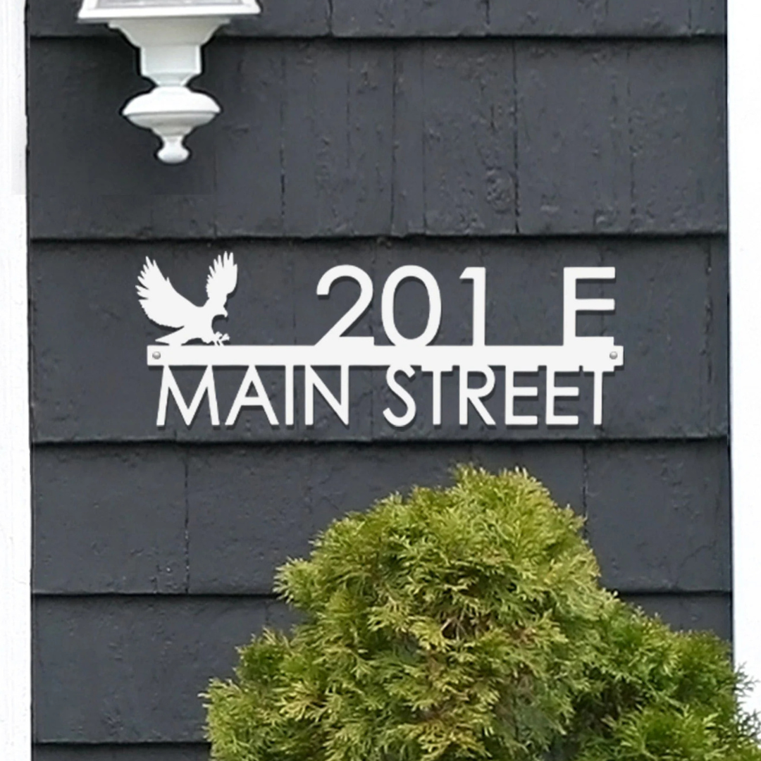 Personalized Address Signs from $18 at Brad's Deals