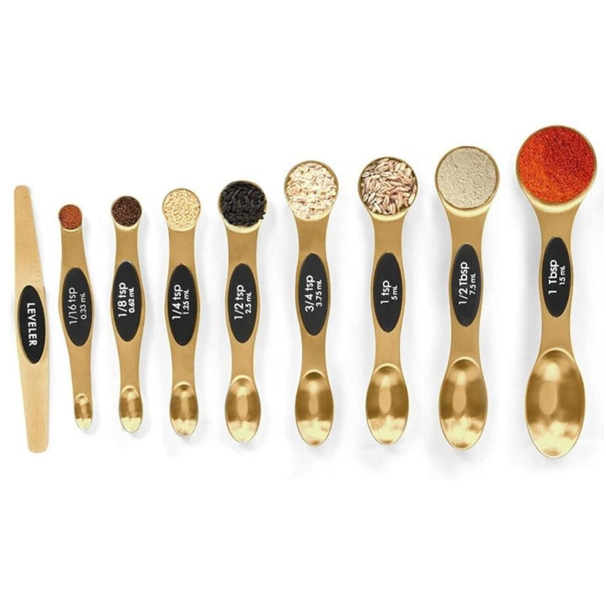 9pc Magnetic Measuring Spoons Set $11 at Brad's Deals