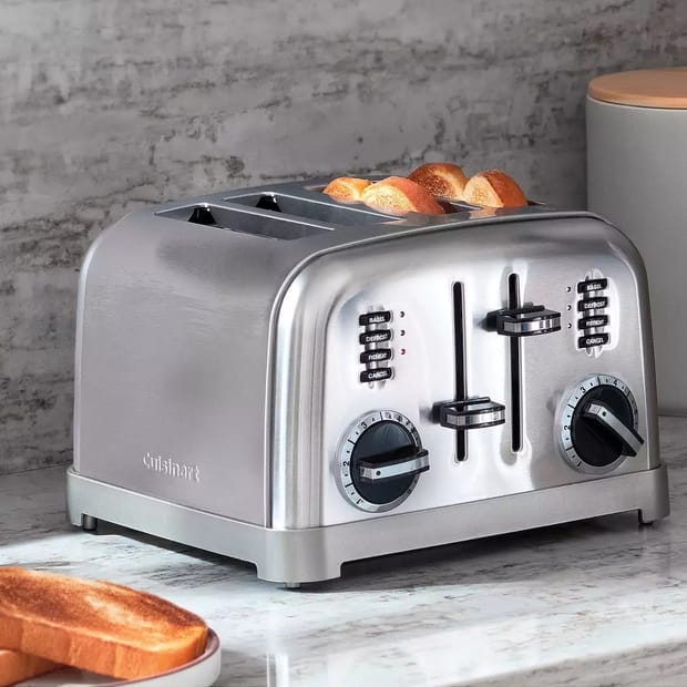 Toaster Stack Cuisinart 4-Slice Toaster $56 + $10 Bonus at Brad's Deals