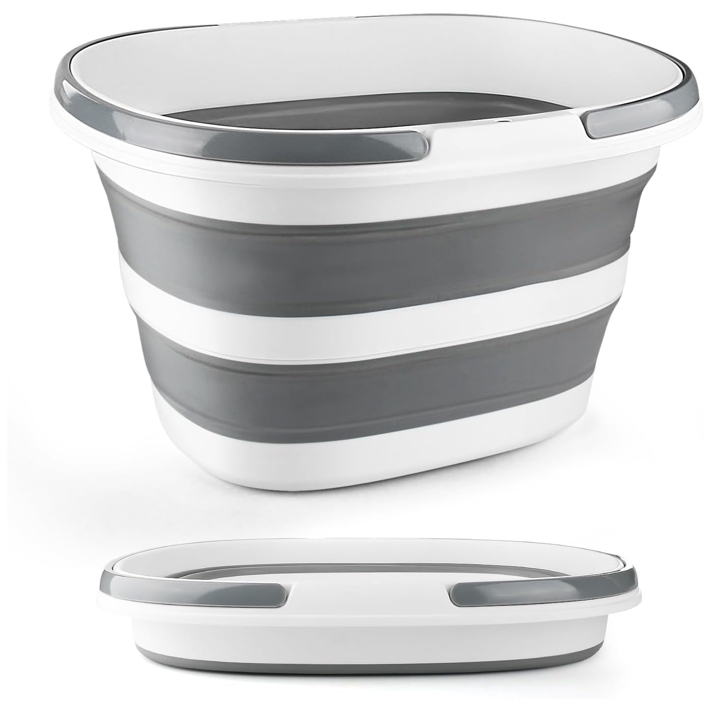 Large Collapsible Bucket with Handles $14 at Brad's Deals