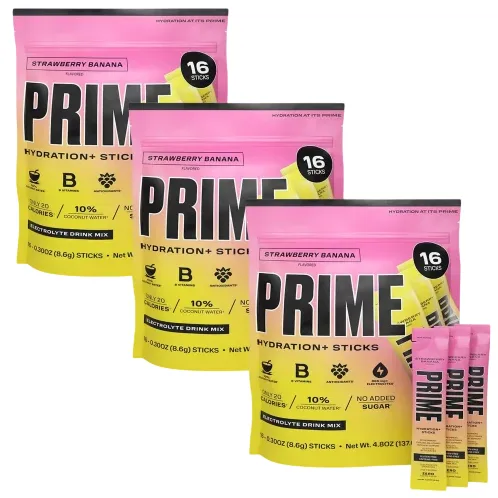 Prime Sitcks 48pk Prime Hydration Sticks $15 at Brad's Deals