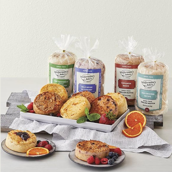 Wolferman's Favorite Flavors Sampler $28