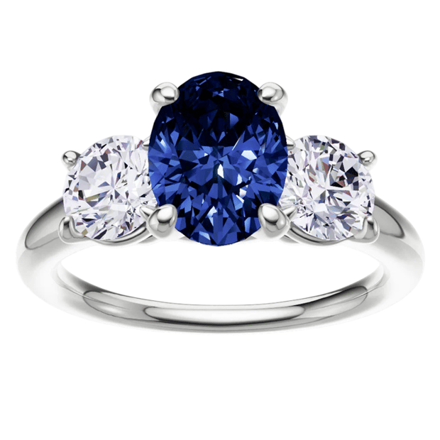 369 Ring 2ct Sapphire & Diamond Ring $369 at Brad's Deals