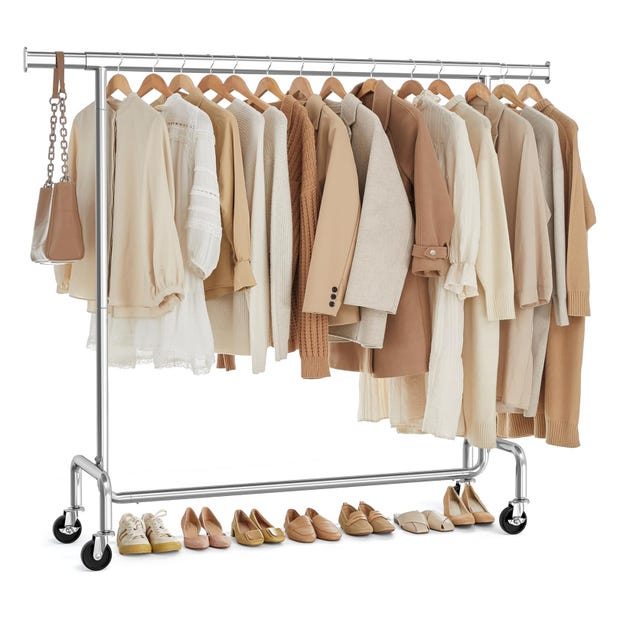 Heavy-Duty Clothes Rack $42 at Brad's Deals