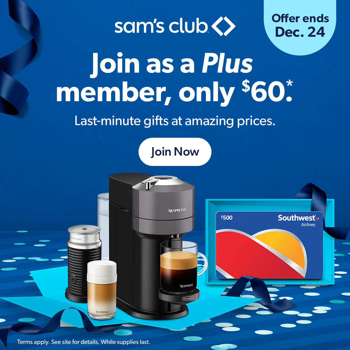 Sam's Club 1-Year Membership $20 at Brad's Deals