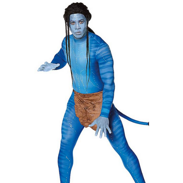 blue avatar costume