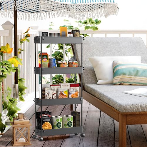Spacekeeper 4-Tier Utility Carts $10 at Brad's Deals