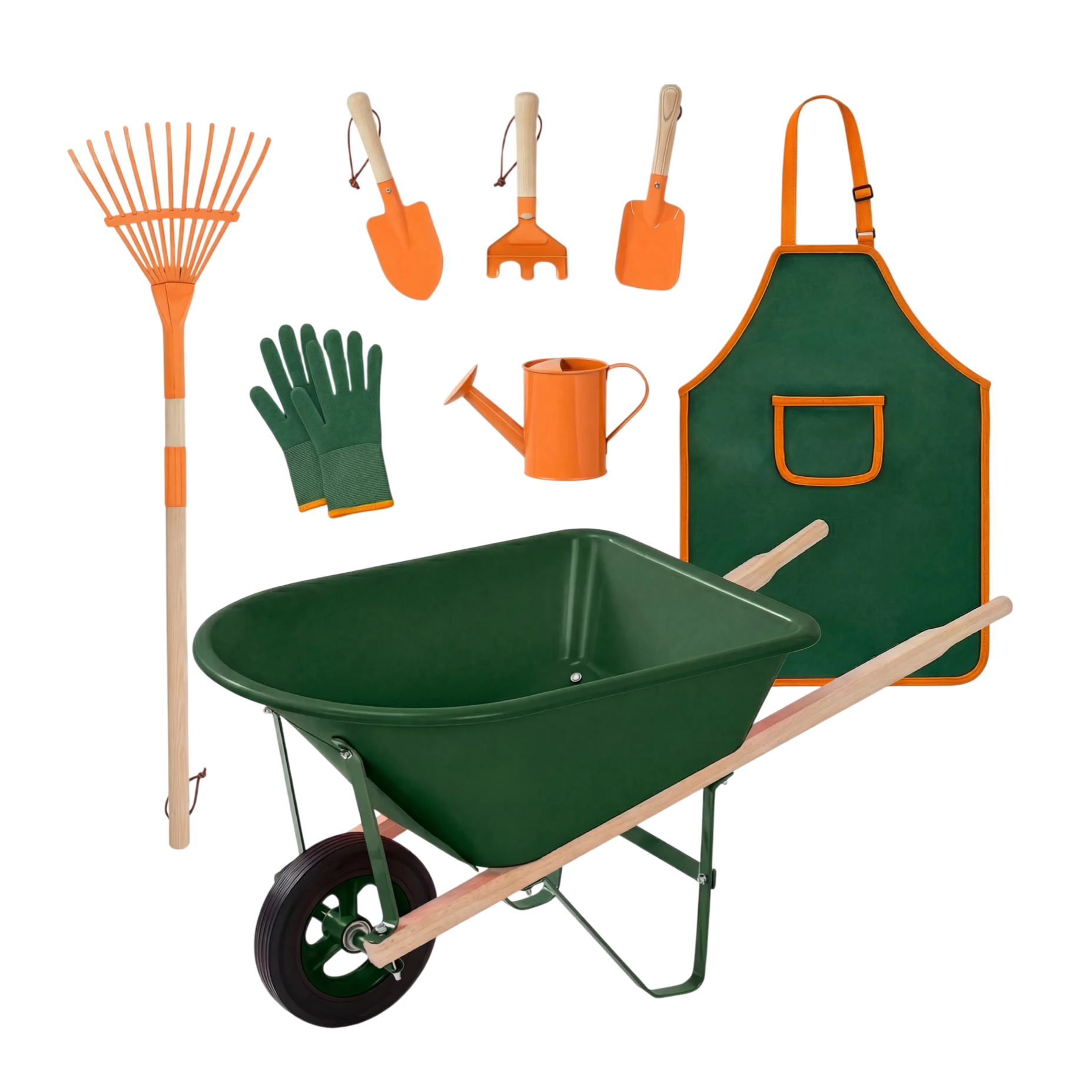 8pc Kids' Wheelbarrow & Garden Set $66 at Brad's Deals