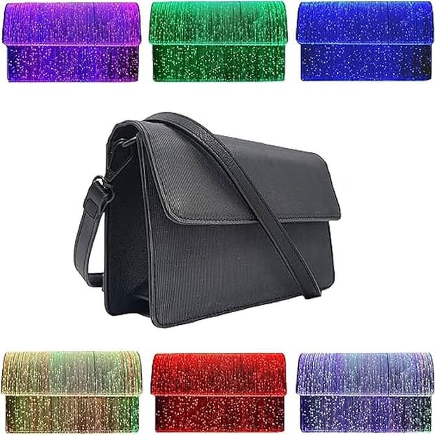 Led Purse LED Color-Changing Purse $48 at Brad's Deals