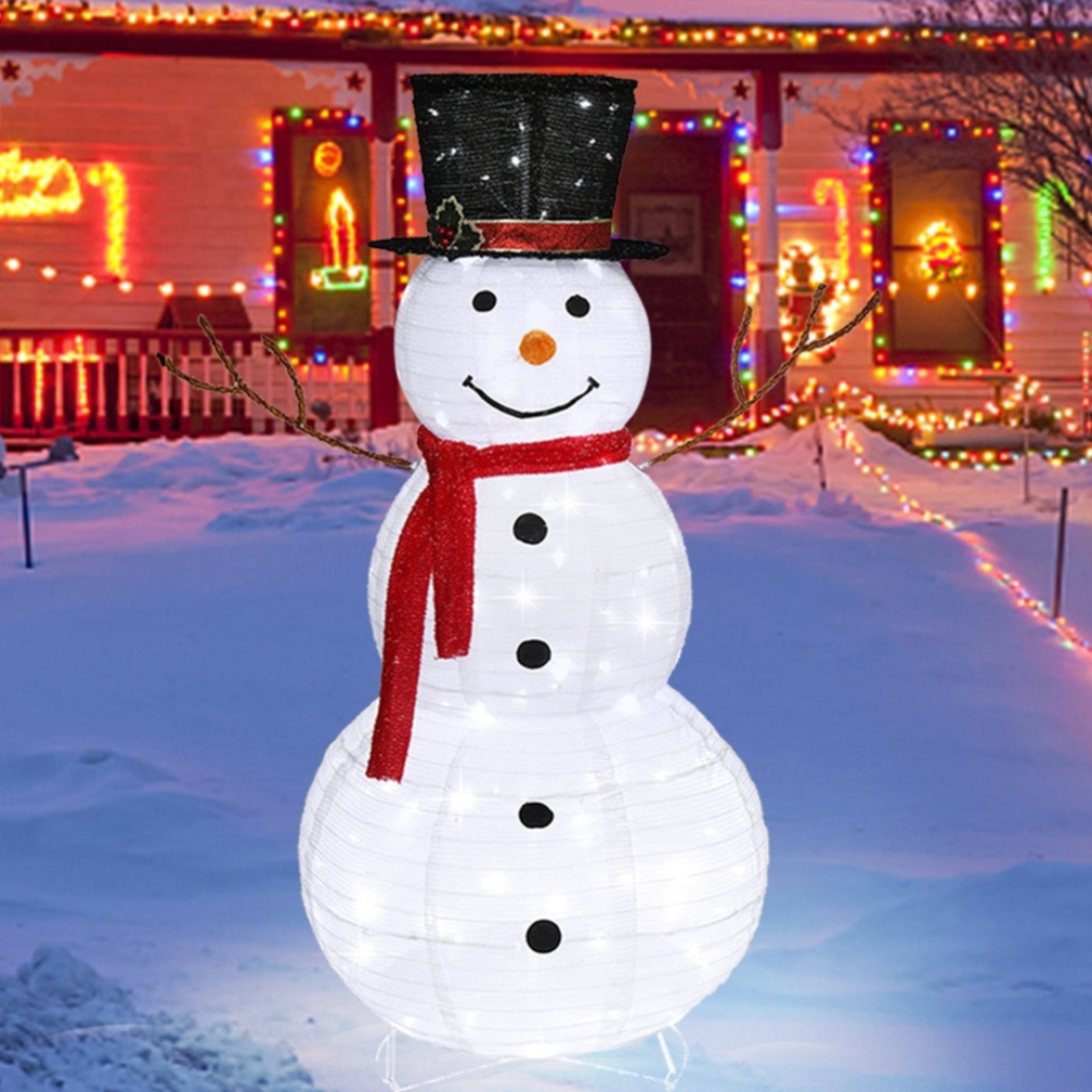 4' LED Indoor/Outdoor Snowman Decor $32 at Brad's Deals