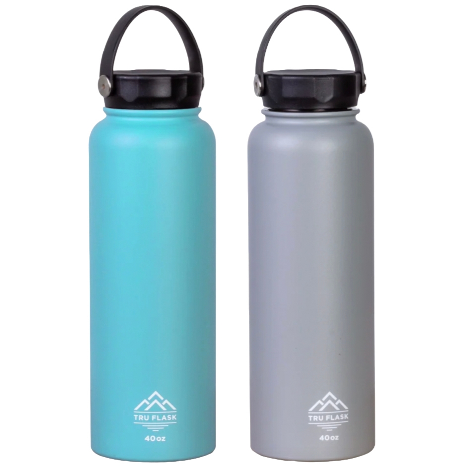 2pk 40oz Insulated Bottles 15 at Brad's Deals