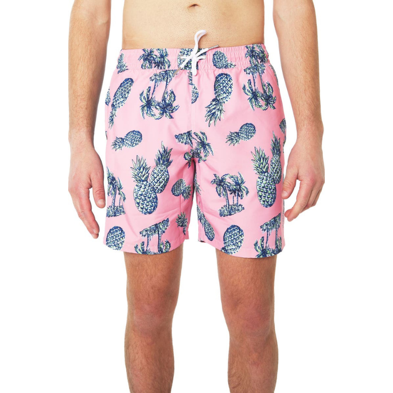 Cabo Print Drawstring Shorts/ Crop Cabo Print Drawstring Shorts/ Crop