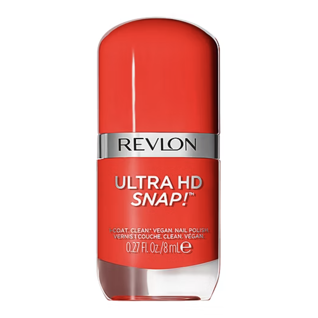 Revlon Ultra HD Snap! 1-Coat Clean Vegan Nail Polish, 0.27 fl. oz.
