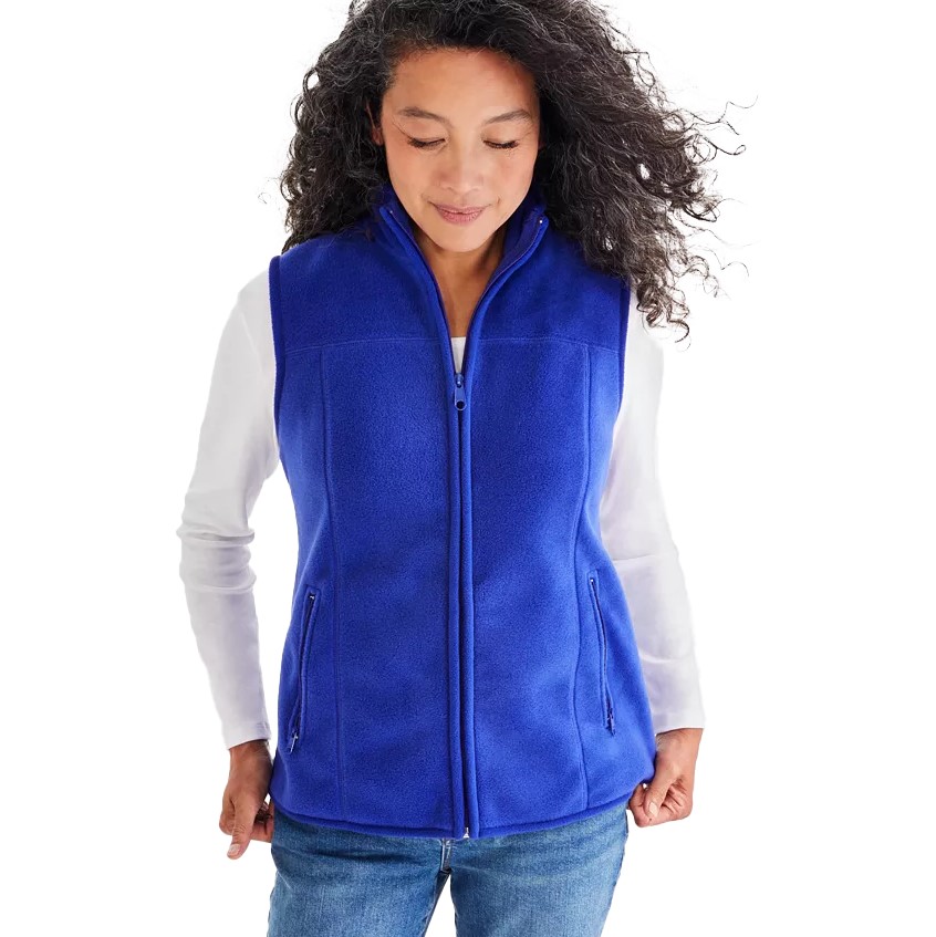Fleece Vest with Zippered Pockets 16 at Brad's Deals