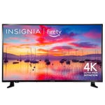 Insignia brand 4K ultra-high-definition television with Fire TV integration.
