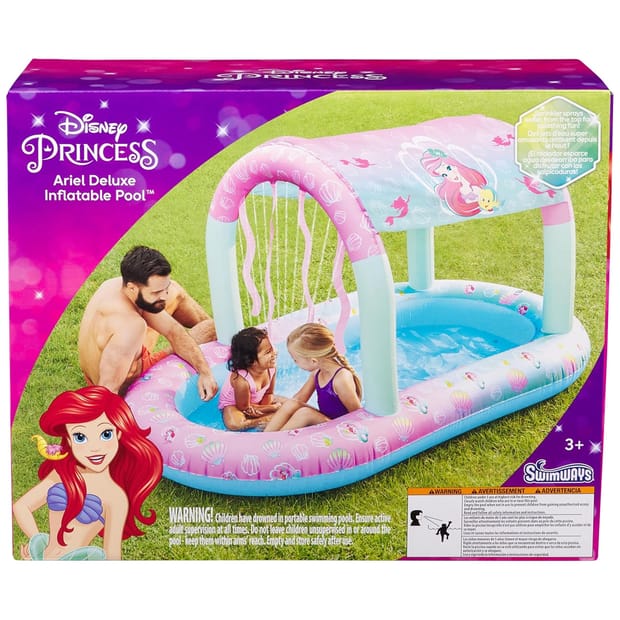 Princess Poppy Pool Disney Princess Inflatable Pool $19 at Brad's Deals