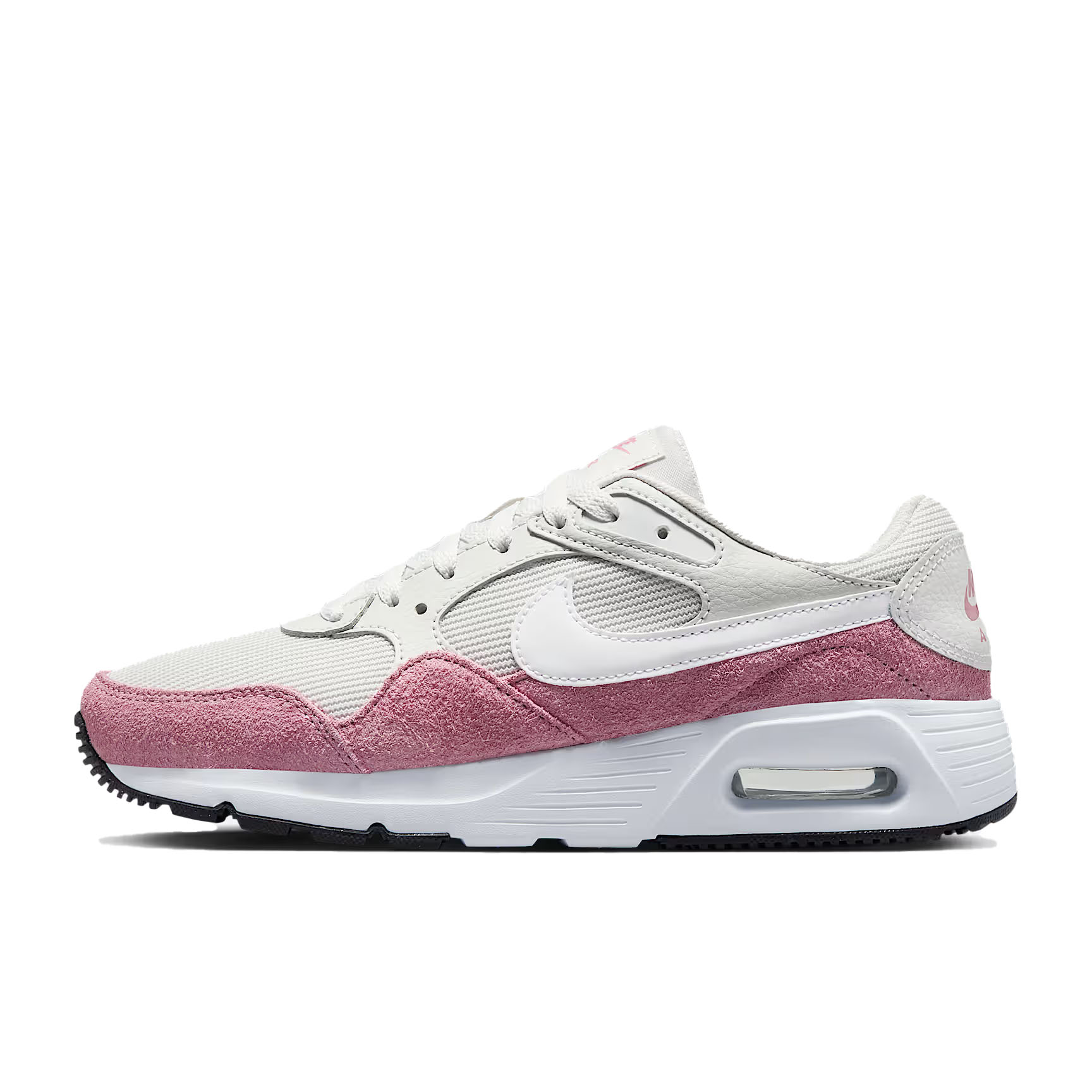 pink suede nike air max