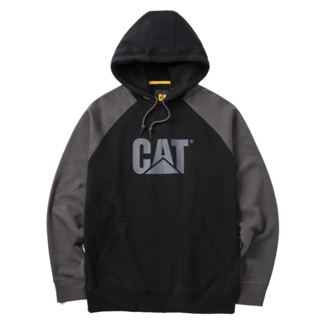 Cat Colorblock Raglan Hoodie $35 at Brad's Deals