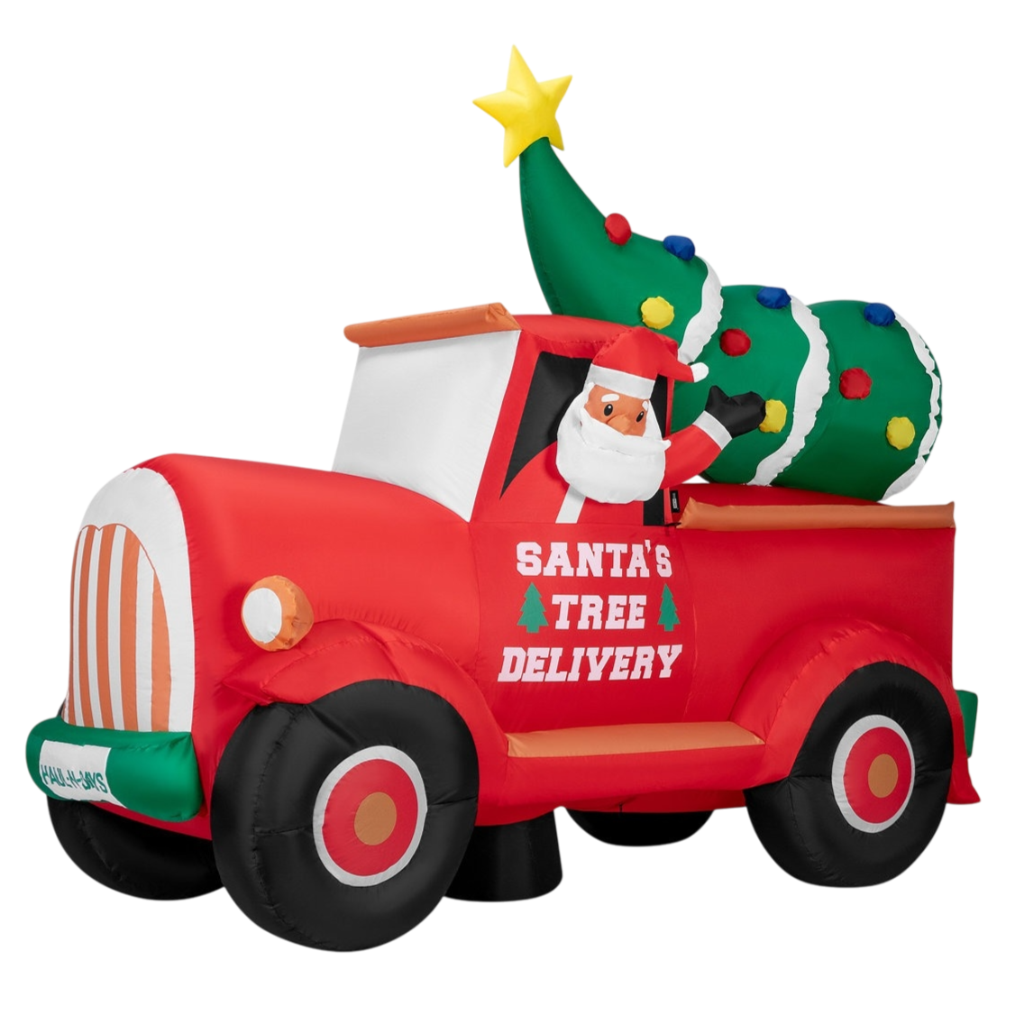 Santa's Red Truck Holiday Inflatable $55 at Brad's Deals