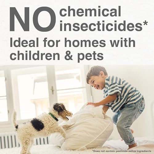 The Safer Home Indoor Fly Trap is a child and pet-friendly pest control solution that doesn't contain chemical insecticides.