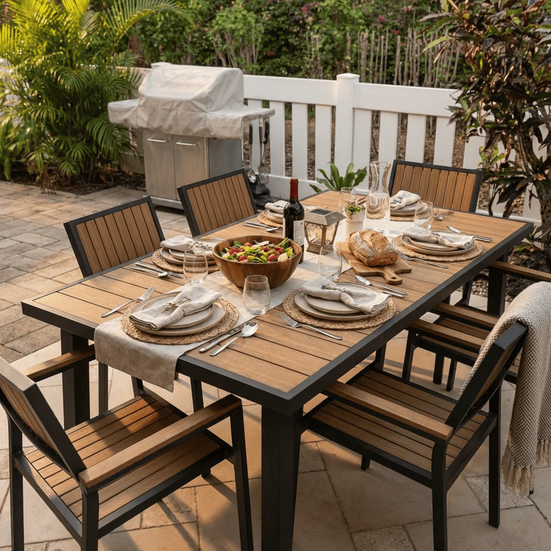 No Seal, No Splinters Patio Set $580 at Brad's Deals