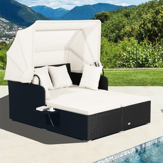 Patio Daybed with Canopy $215 at Brad's Deals