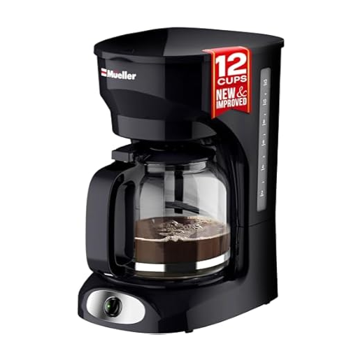12-Cup Drip Coffee Maker $10