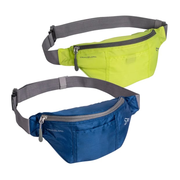 Waist Stack 2 Travelon Waist Packs $10 at Brad's Deals