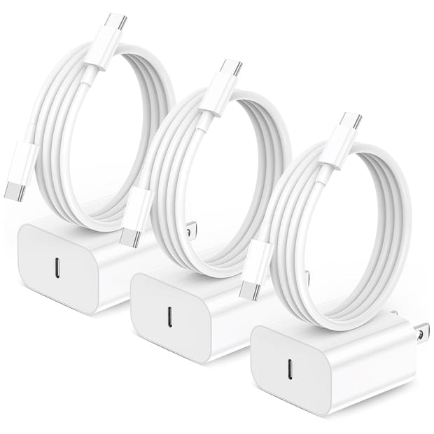 Stack Usbc 3pk USB-C Wall Chargers $9 at Brad's Deals