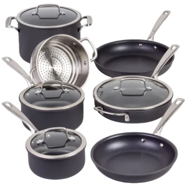 11pc Cuisinart Cookware Set $100 at Brad's Deals